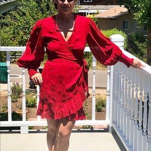 Reformation Wrap dress